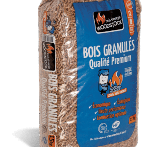 GRANULÉS DE BOIS WOODSTOCK 1 PALETTE DE 78 SACS DE 15 KG