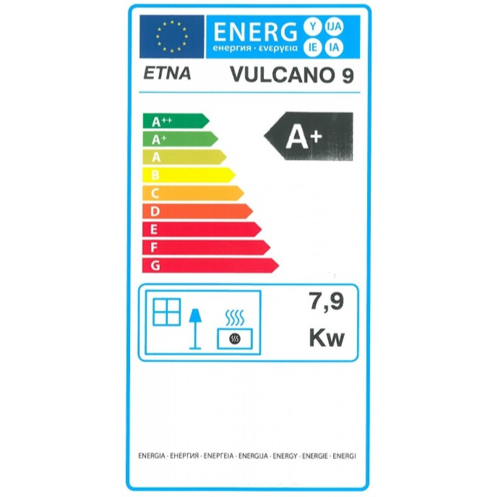 POÊLE À GRANULÉS VULCANO SMS 9KW – Image 8