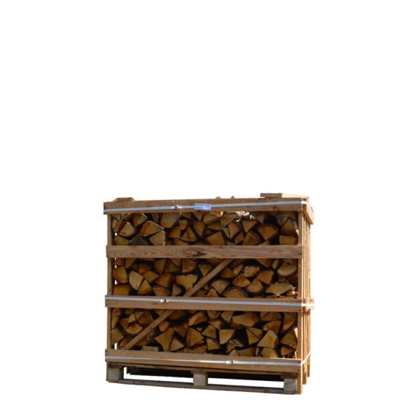 CAISSE DE BOIS DE CHAUFFAGE CHÊNE ULTRA SEC (1,1M3)