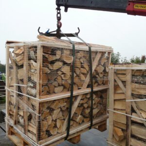 DEMI-PALETTE – 25 CM – MÉLANGE DE BOIS DURS – PALETTE 1 M3 – 1.5 STÈRES – Image 3